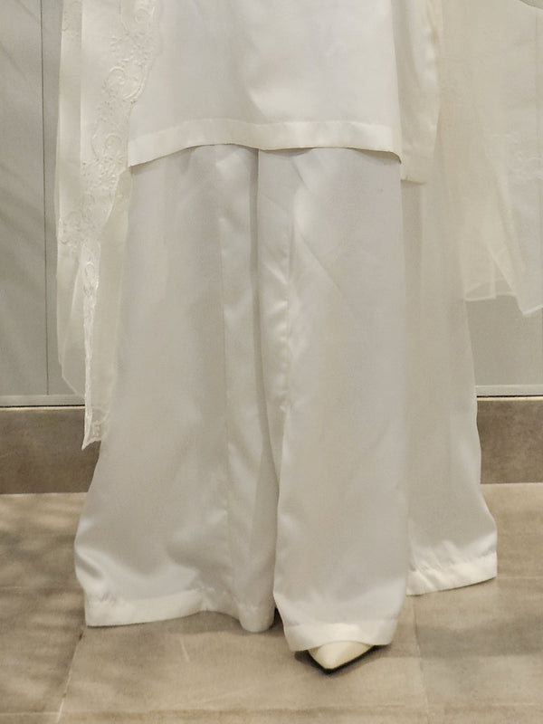 Silk Sharara Trousers