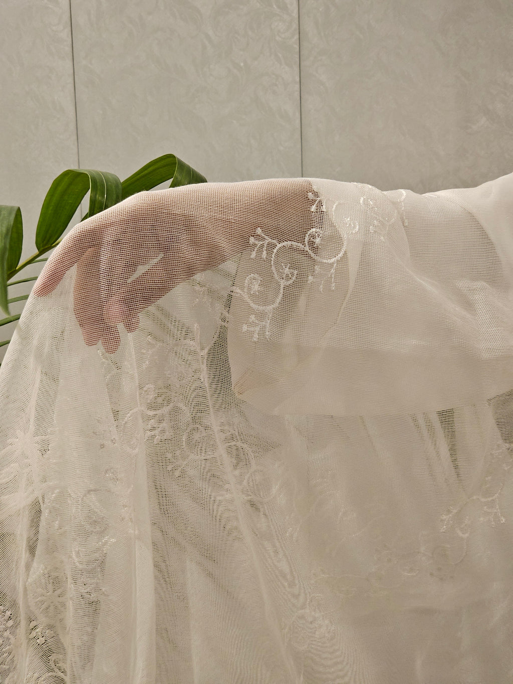 Sophisticated White Sharara Suite