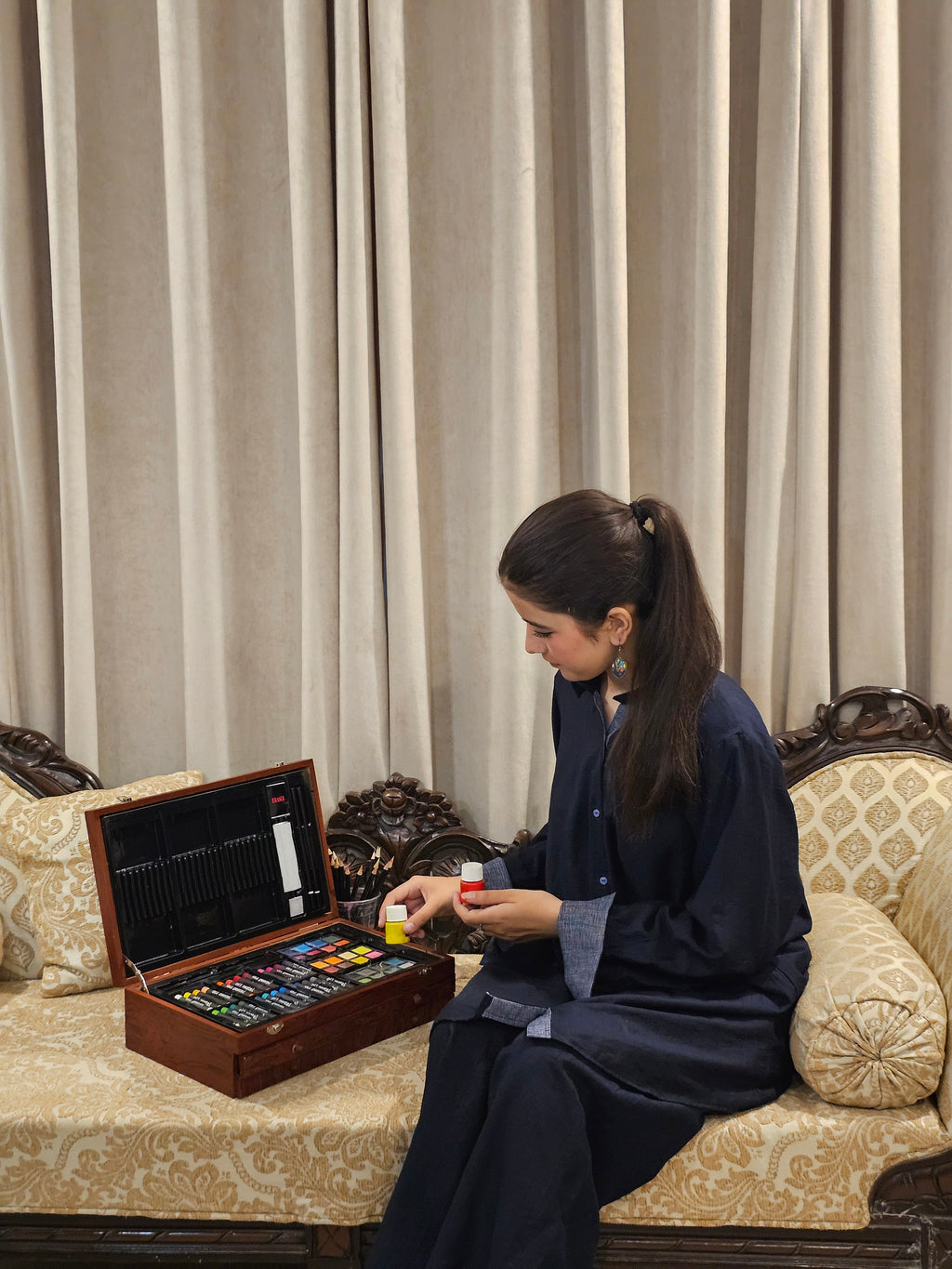 Midnight Blue Co-ord Set