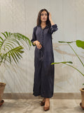 Long Open Georgette Front Open Trendy Willow Shirt