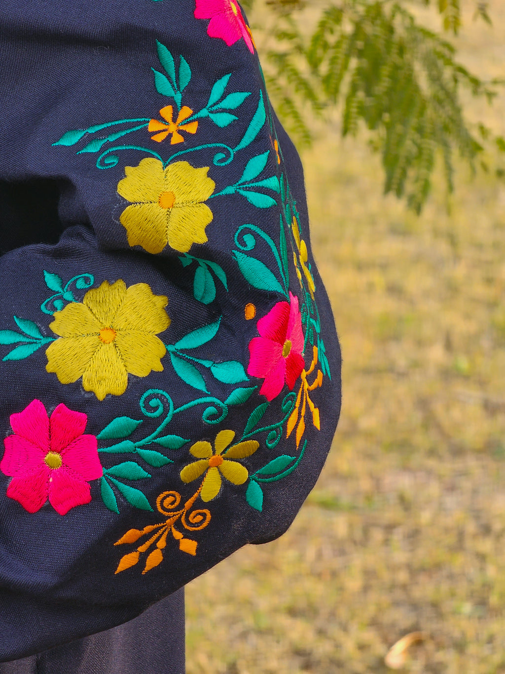 Embroidered 3-Piece Marina Suit