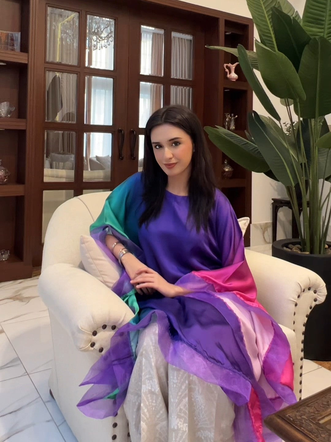 Silk Luxe Poncho