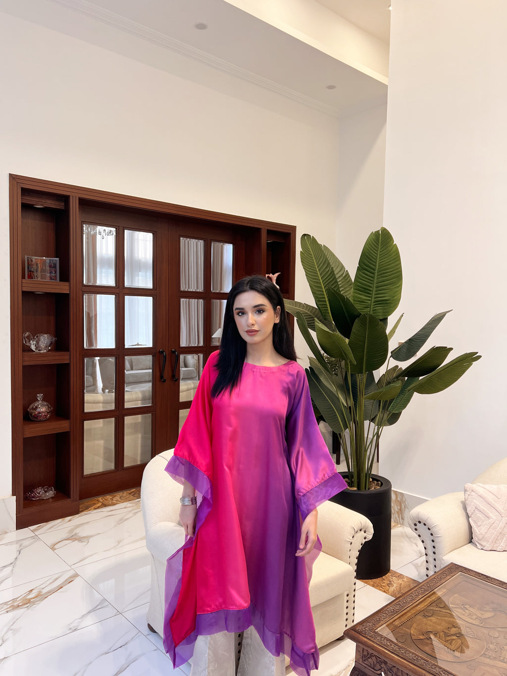 Silk Luxe Poncho