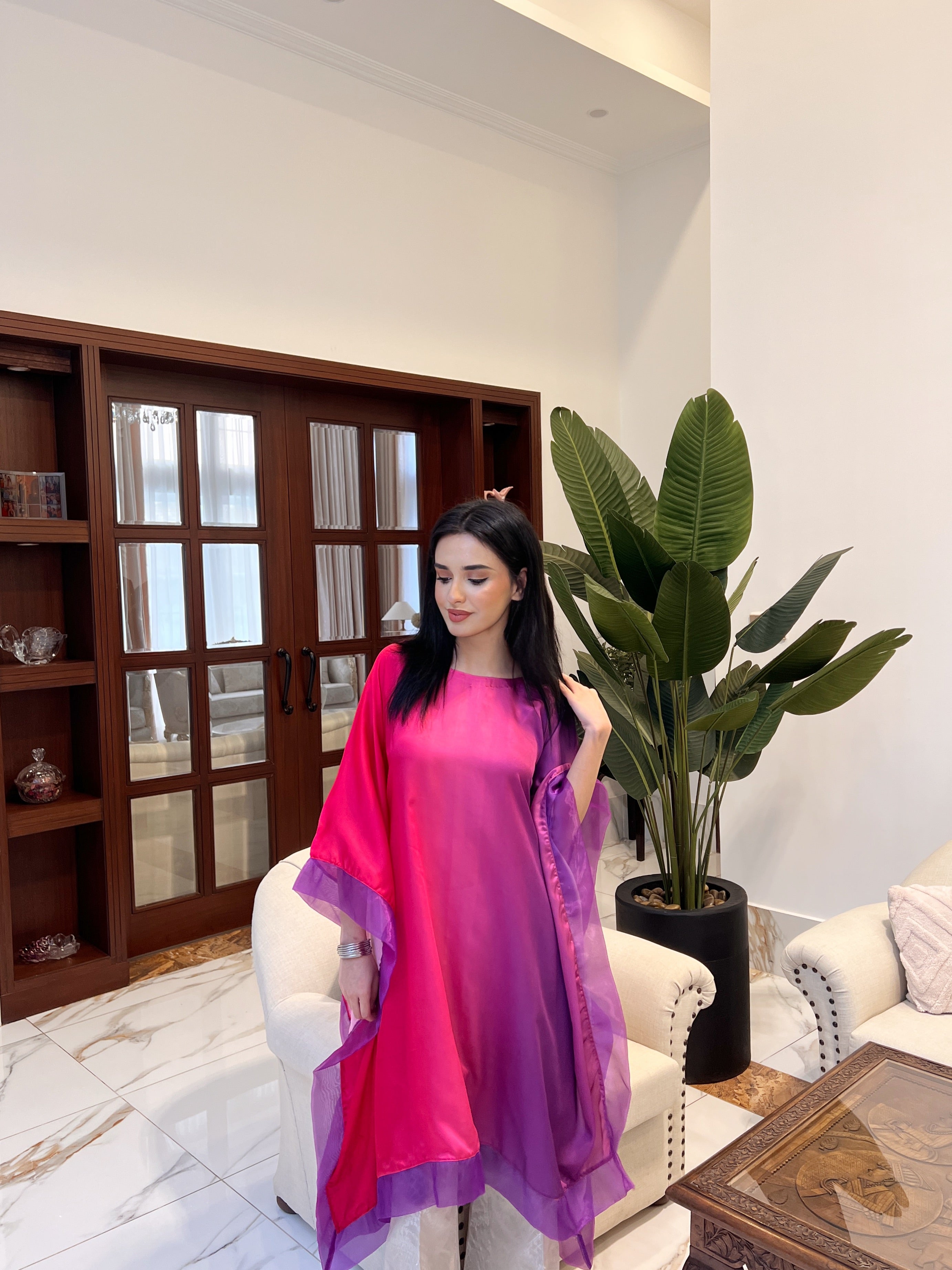 Silk Luxe Poncho