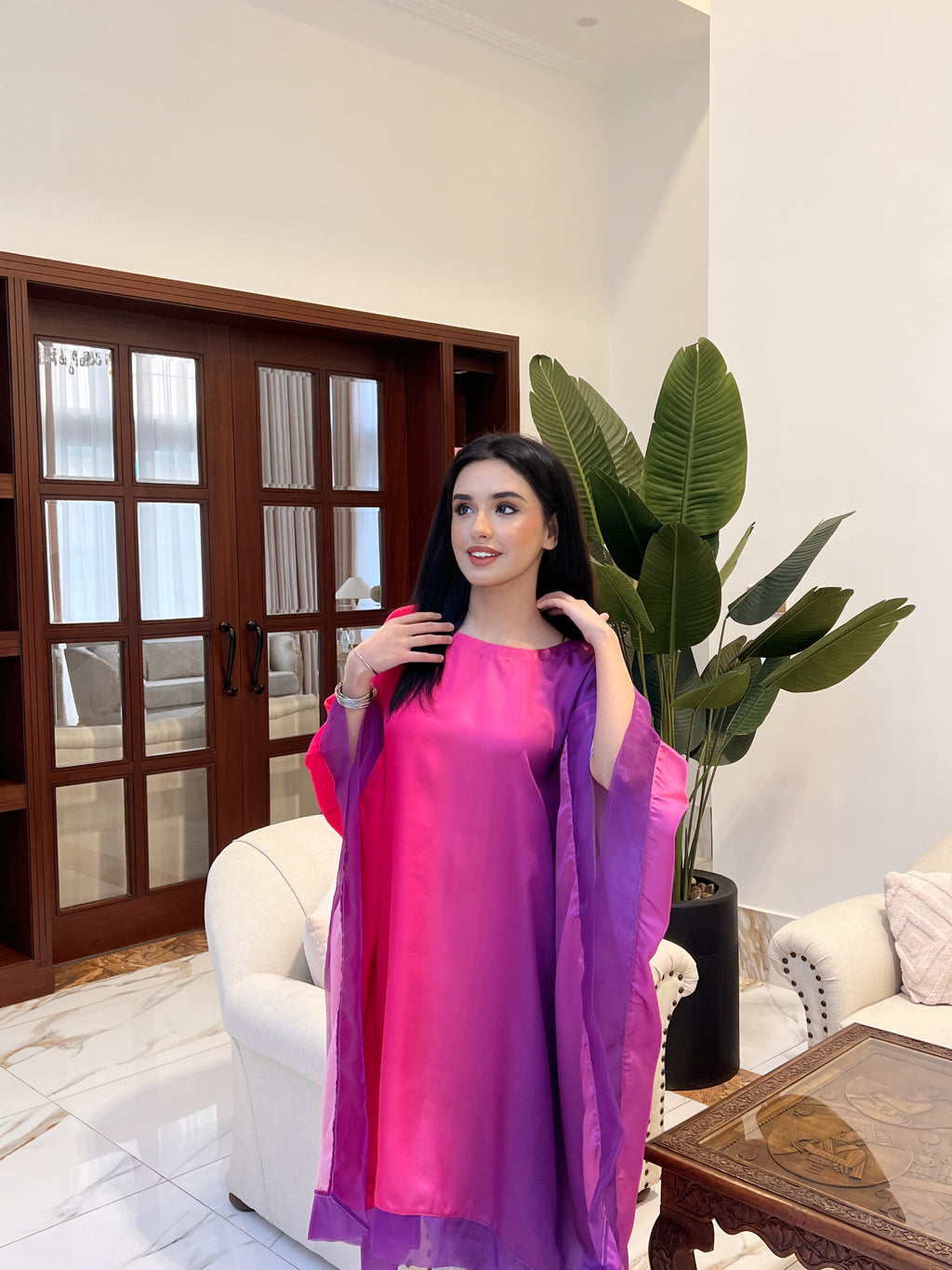 Silk Luxe Poncho